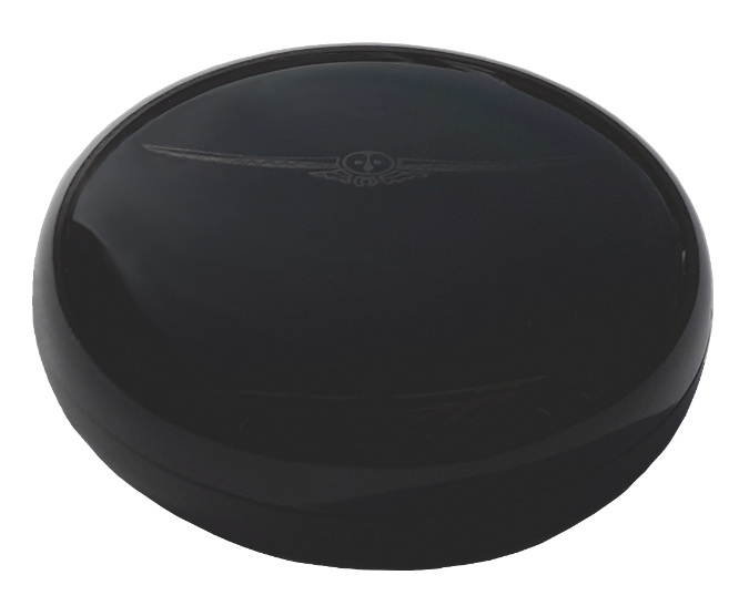 A black round object with a logo

AI-generated content may be incorrect.