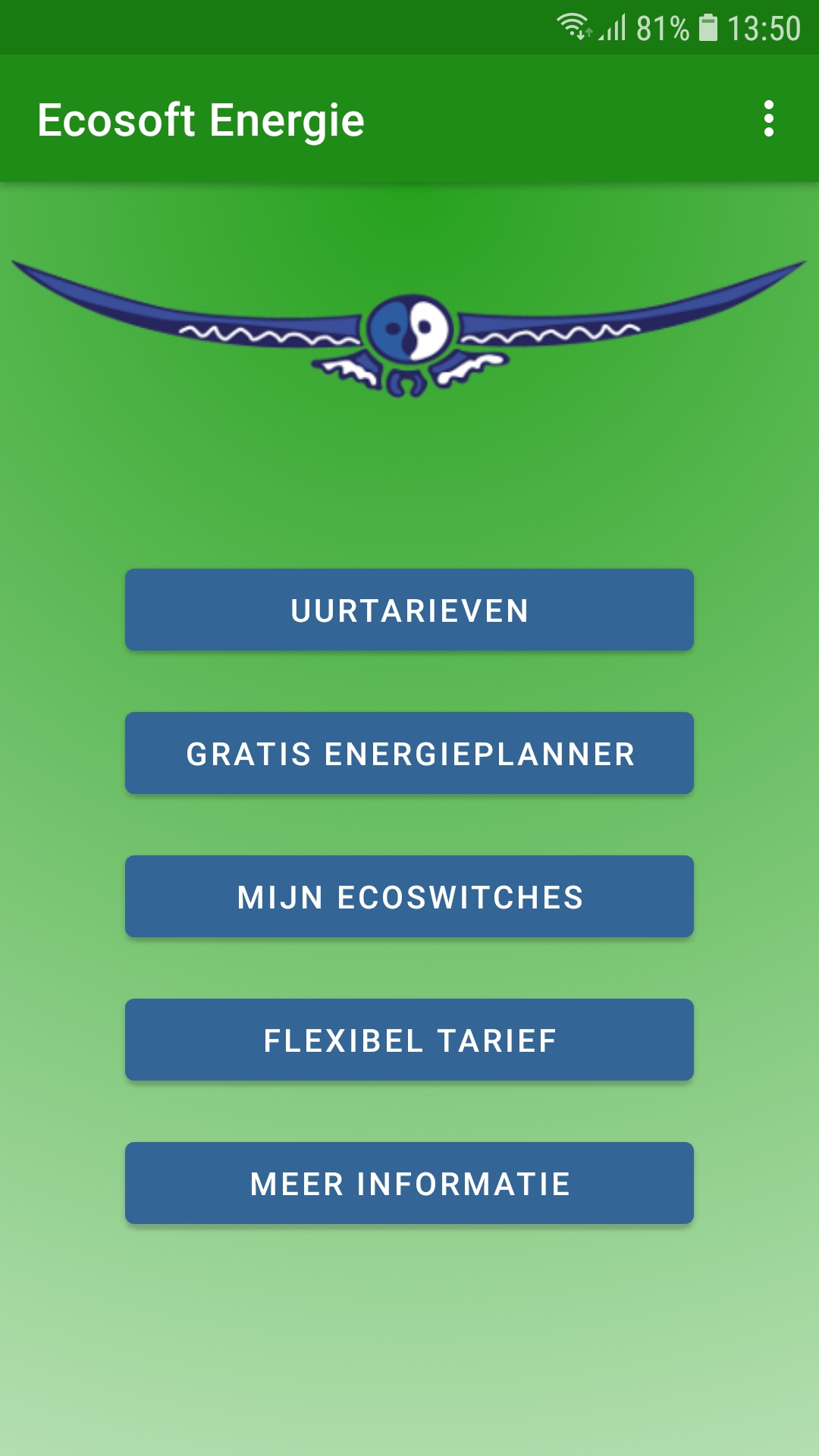 Homescreen Ecosoft App